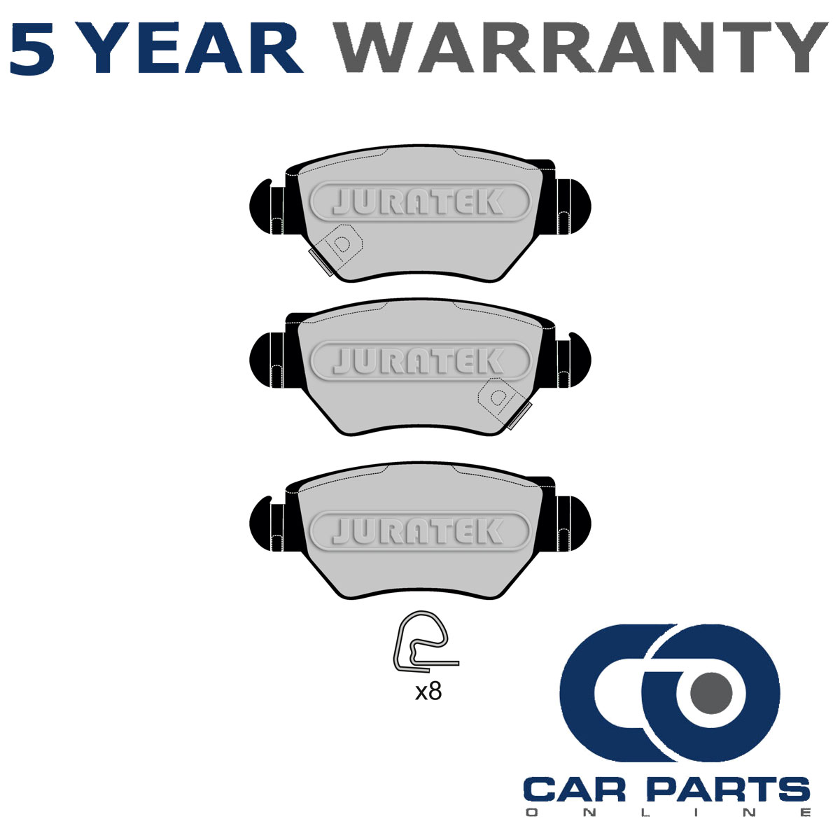 Brake Pads Set Rear CPO Fits Vauxhall Astra Zafira Astravan Opel